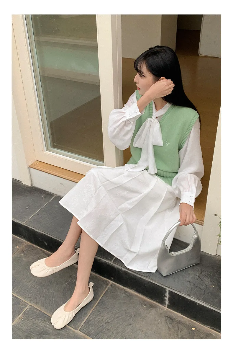 New Pleated skirt