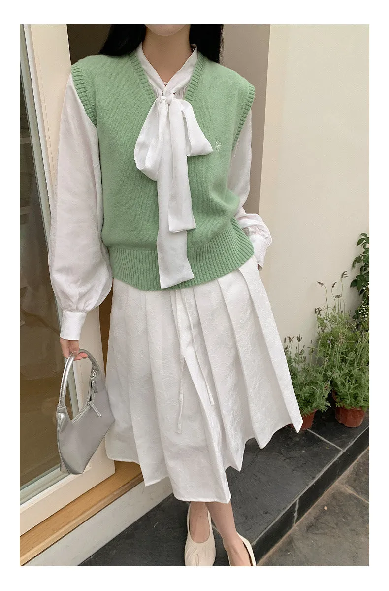 New Pleated skirt