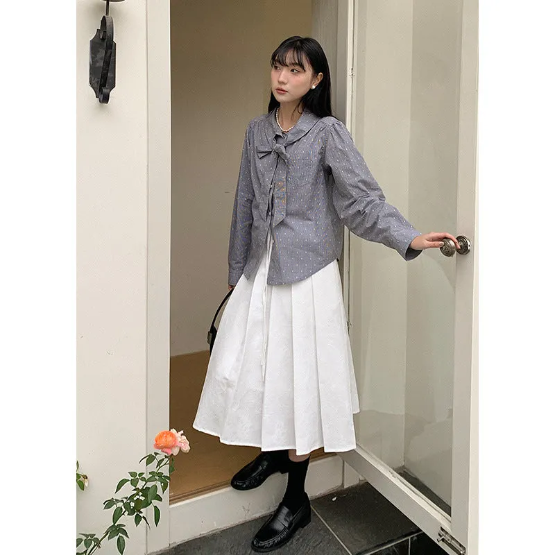 New Pleated skirt