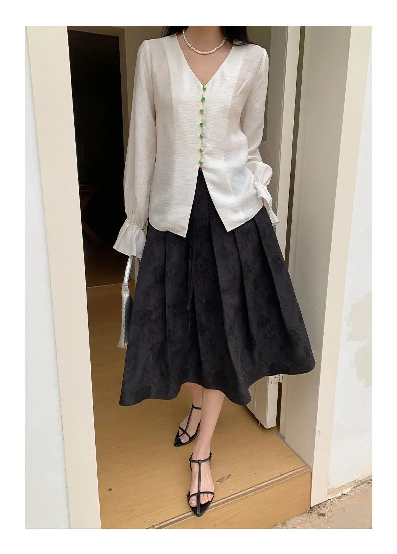 New Pleated skirt