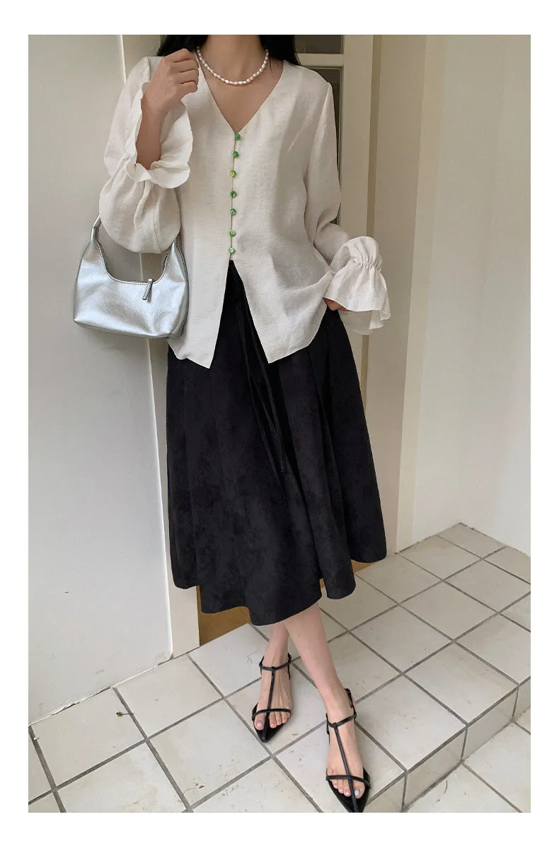 New Pleated skirt
