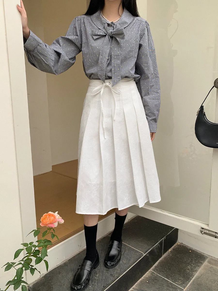 New Pleated skirt