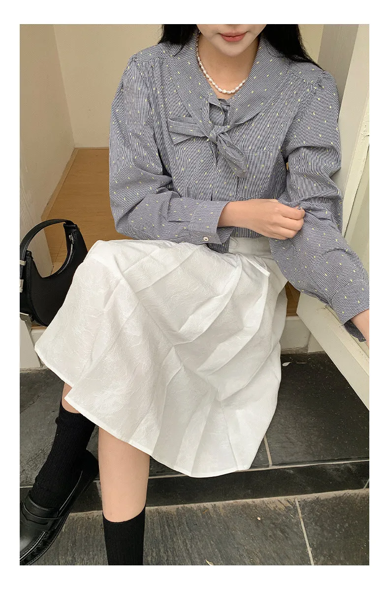 New Pleated skirt