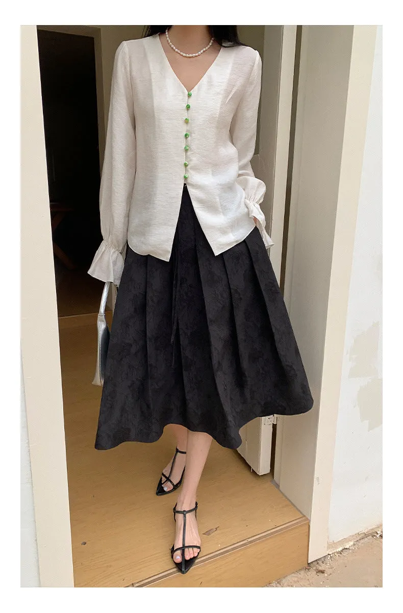 New Pleated skirt