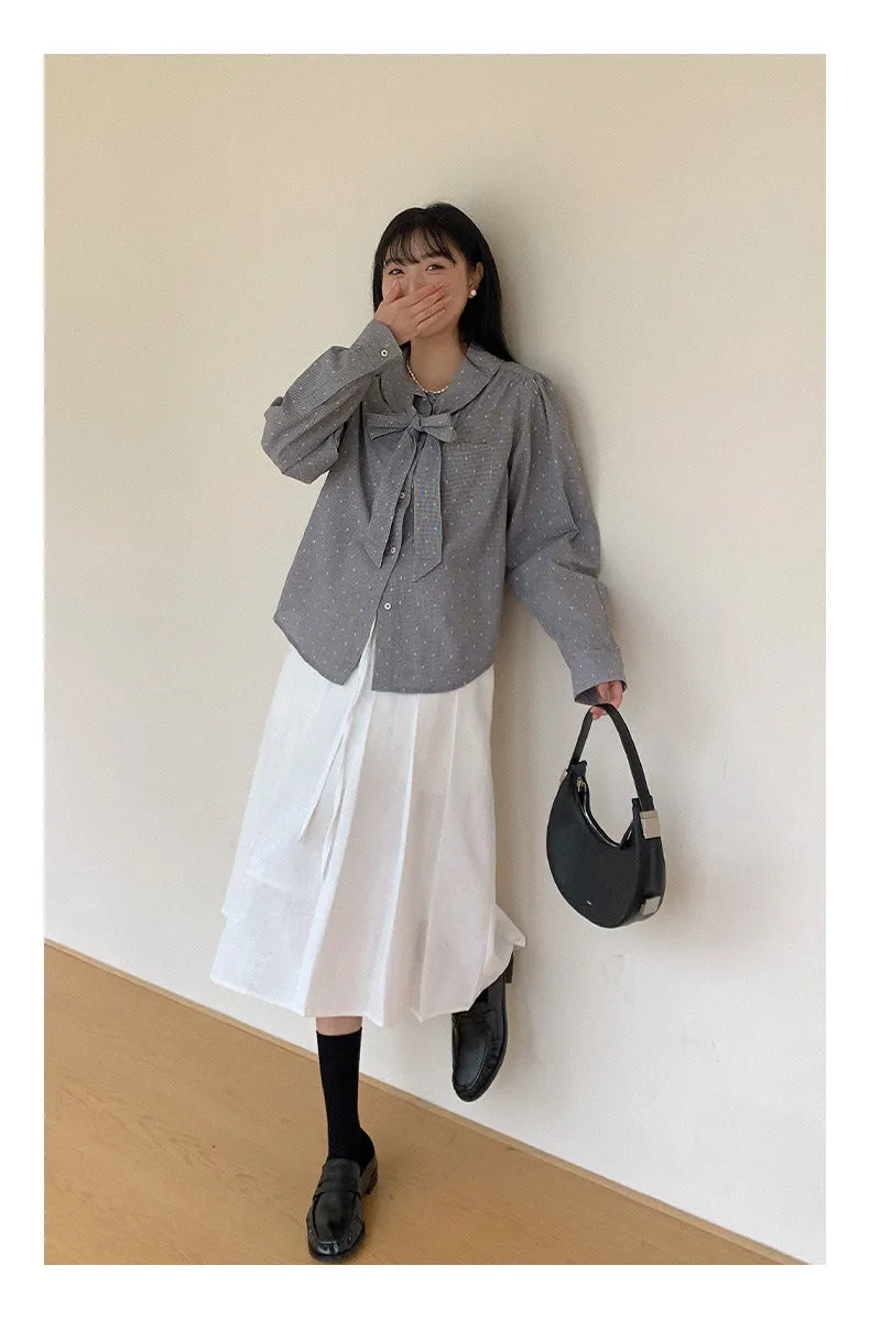 New Pleated skirt