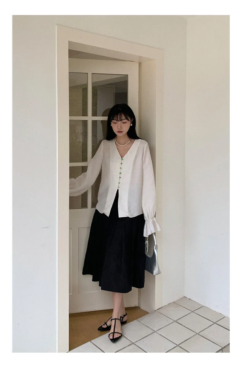 New Pleated skirt