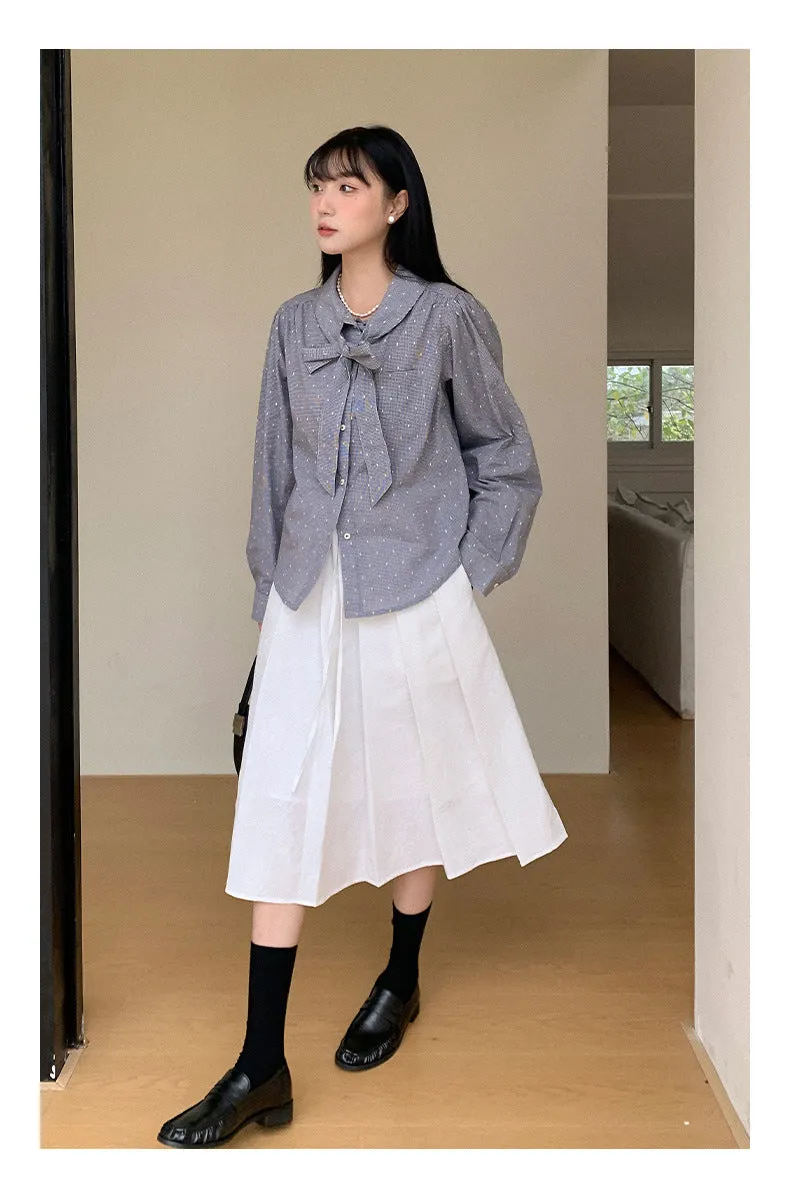 New Pleated skirt
