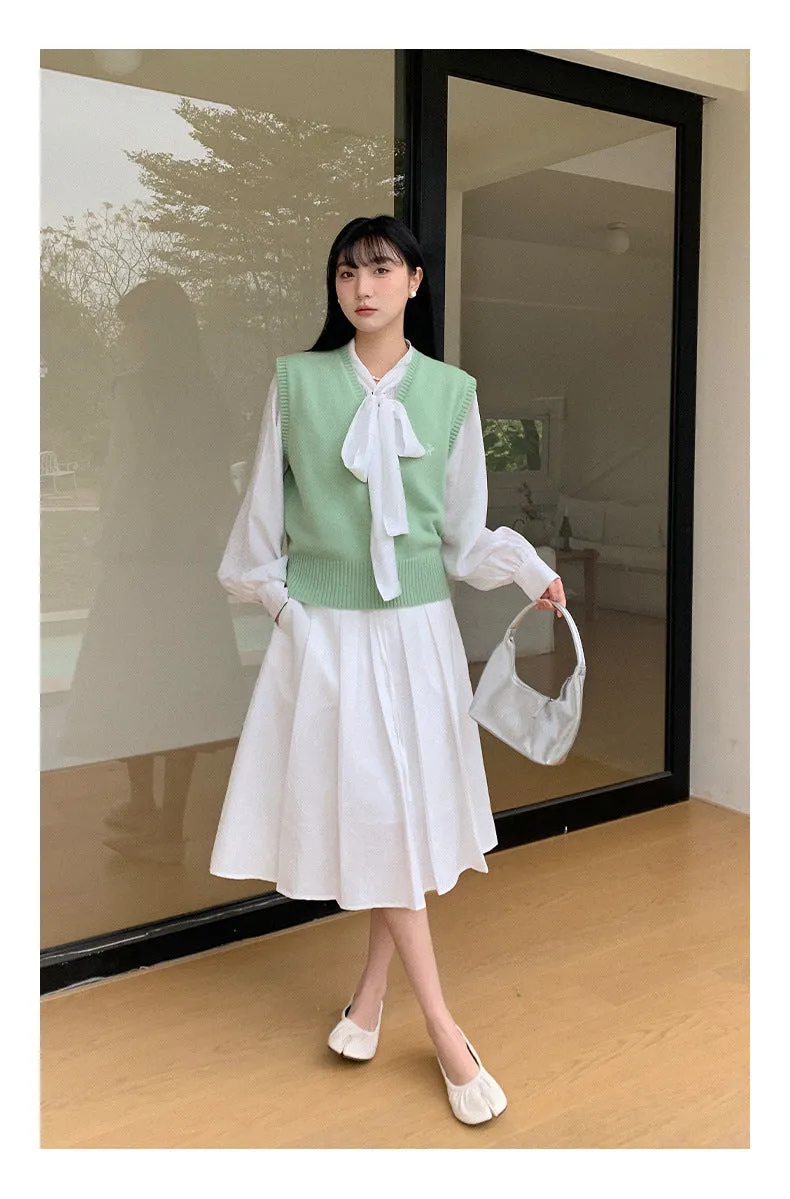 New Pleated skirt