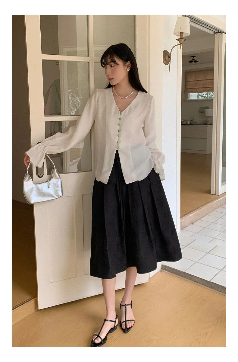 New Pleated skirt