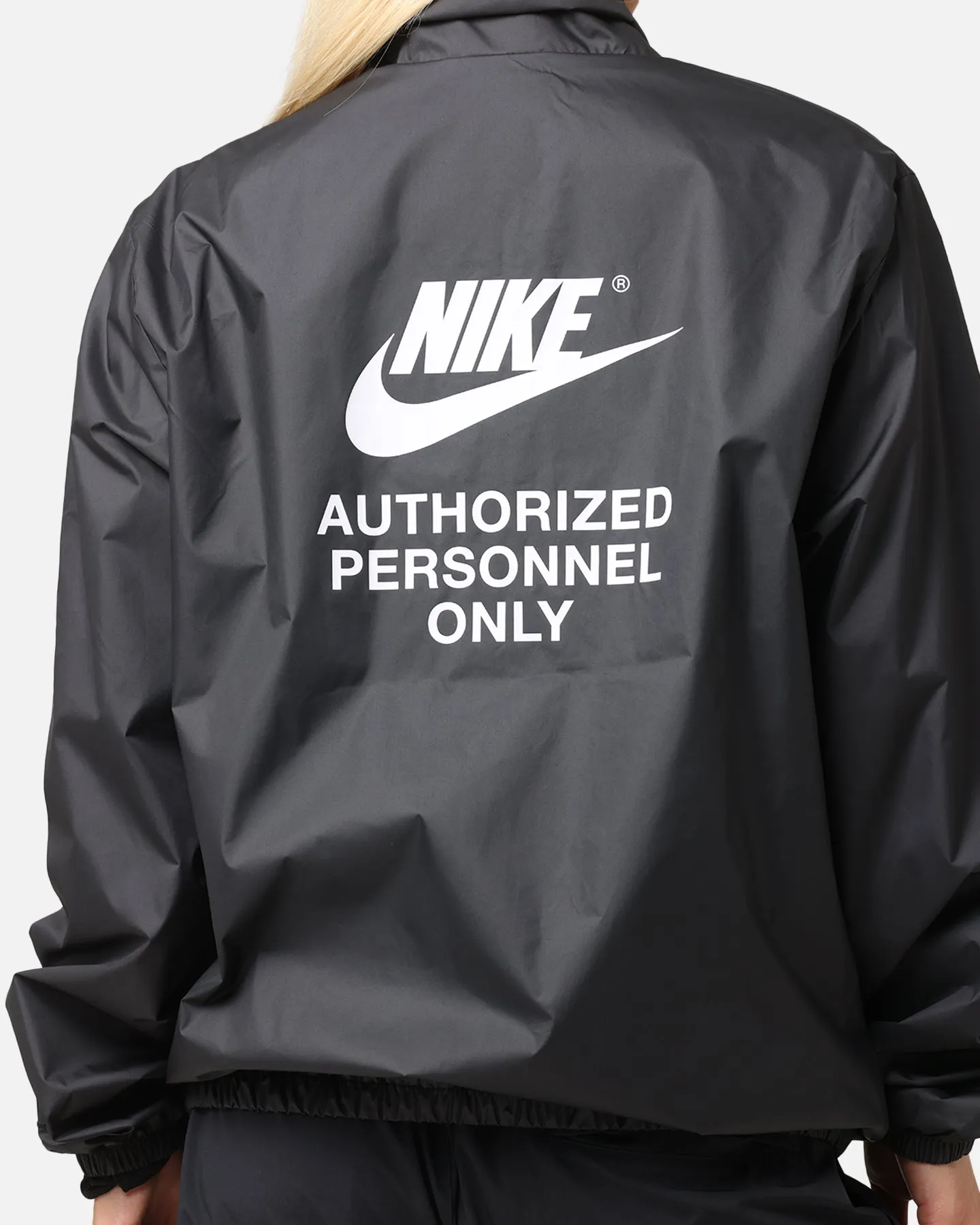 Nike Woven Full Zip Jacket Black/Black