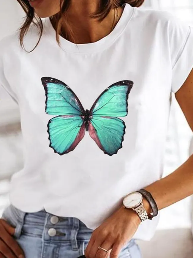 Nuria® | Super Stylish T-Shirt With An Extravagant Summer Motif