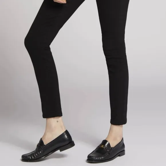 NWOT Current &amp; Elliott The Grommet Size 26 in Overdye Black Denim