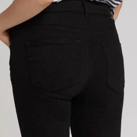 NWOT Current &amp; Elliott The Grommet Size 26 in Overdye Black Denim