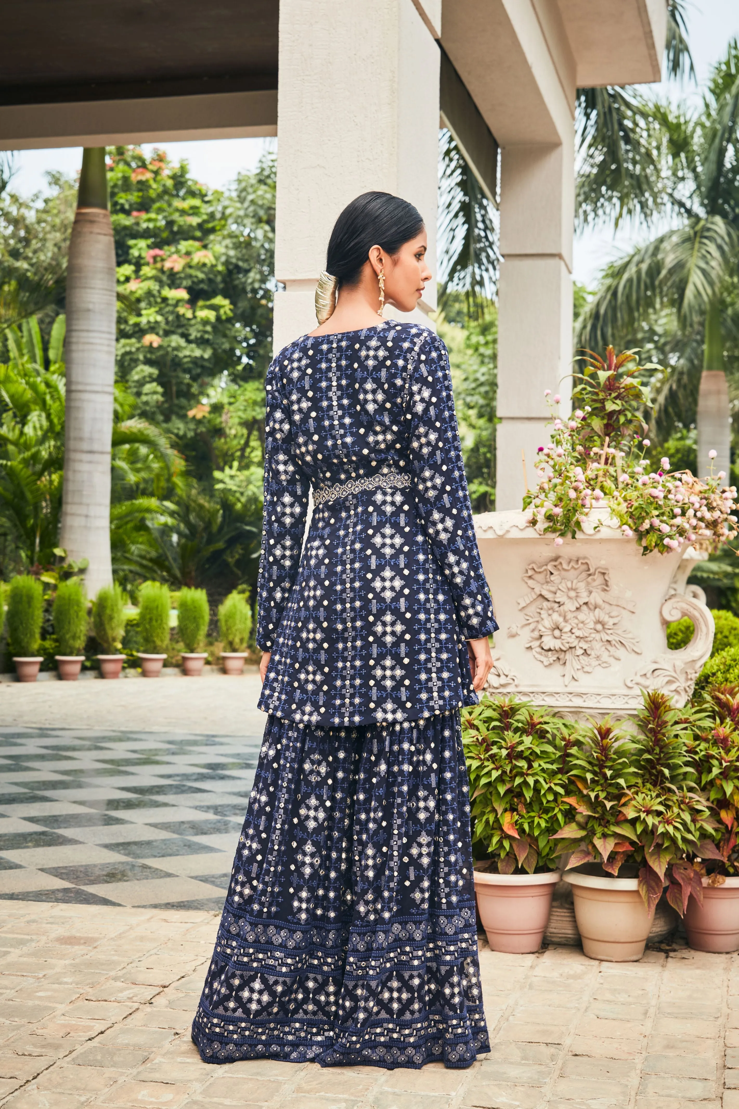 Nyra Tunic & Sharara Set