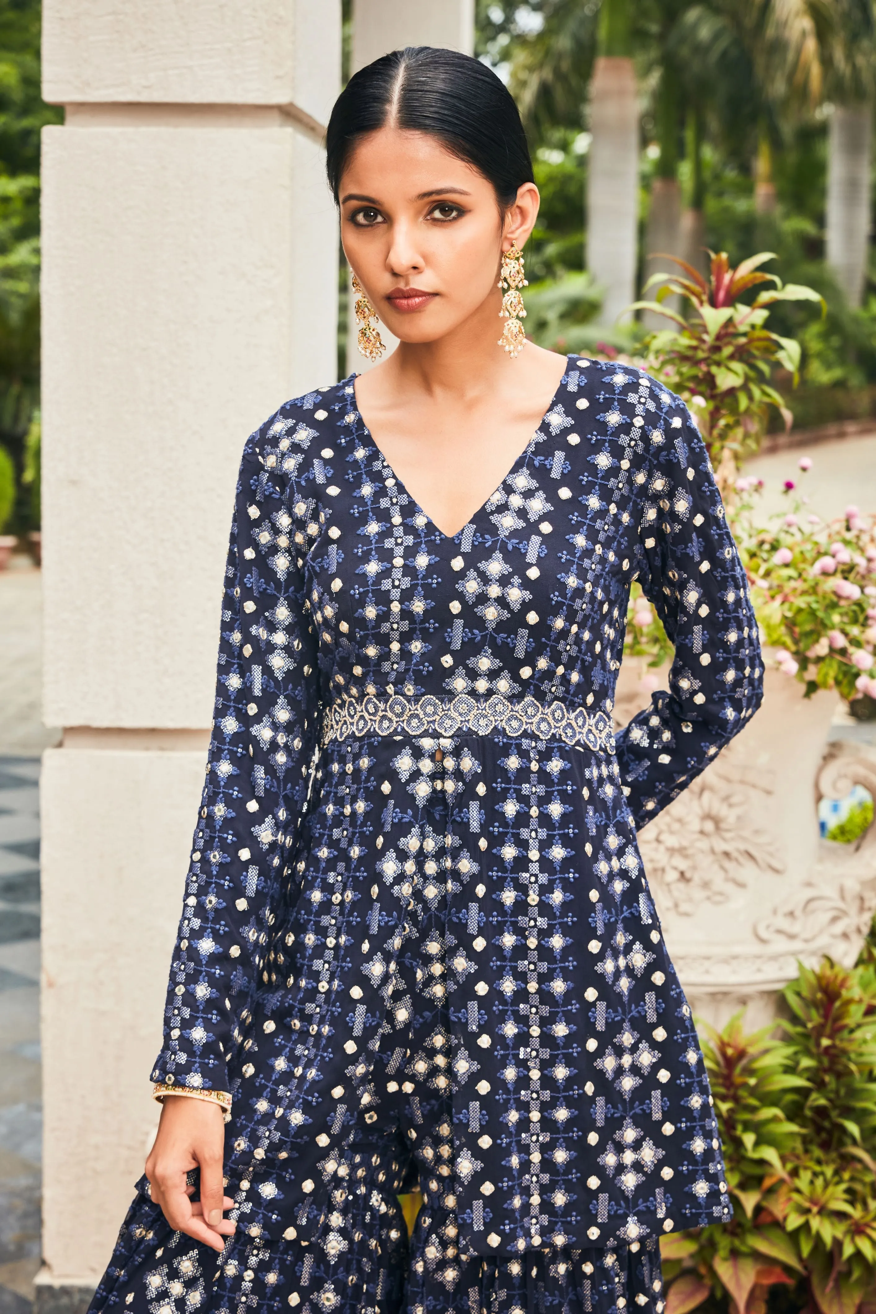 Nyra Tunic & Sharara Set
