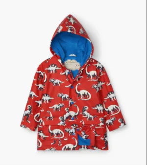 Painted Dinos Colour Changing Raincoat