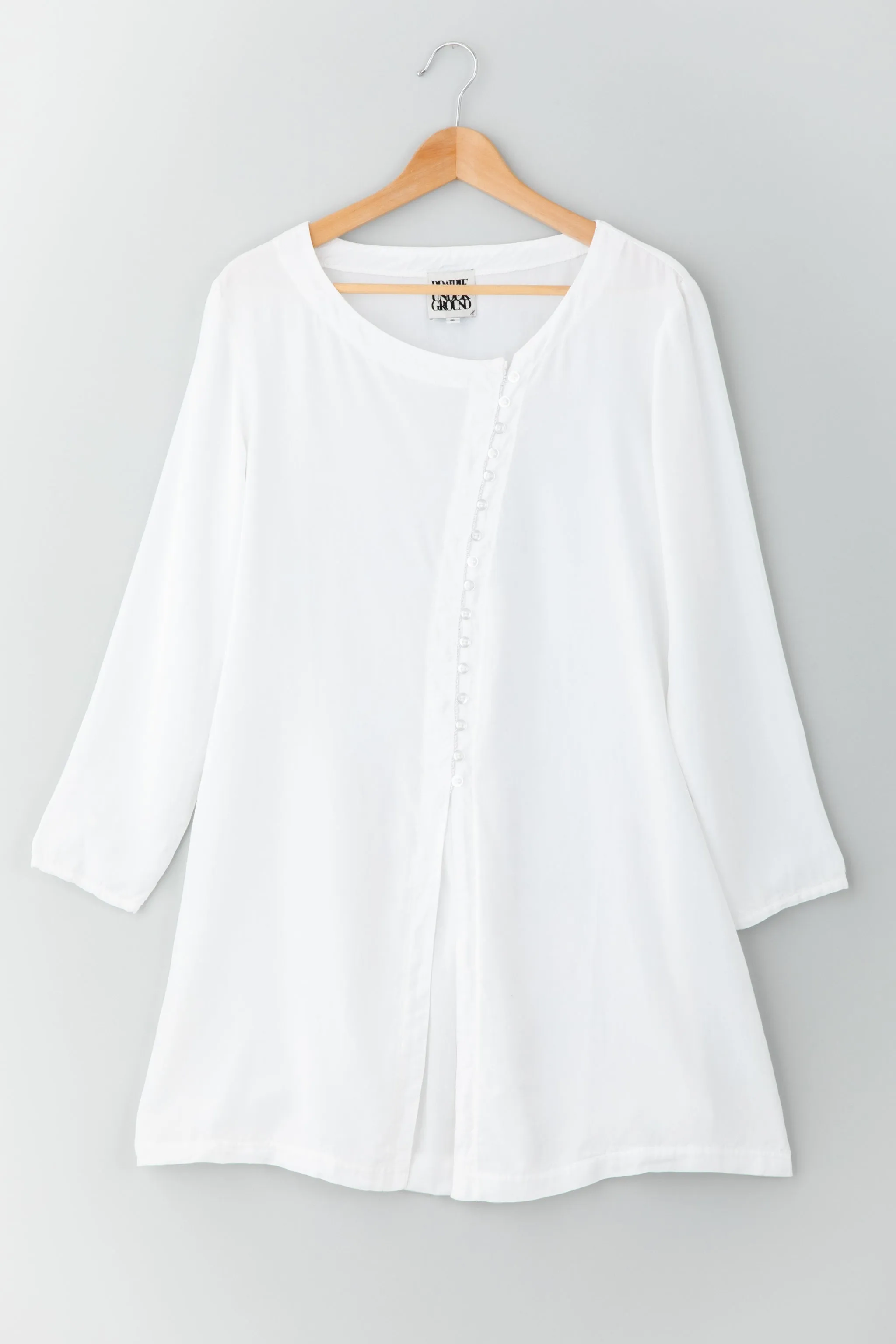 Pearly Buttons in White