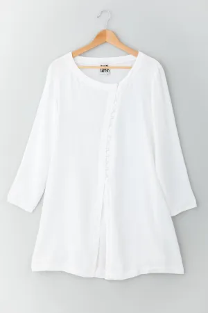 Pearly Buttons in White