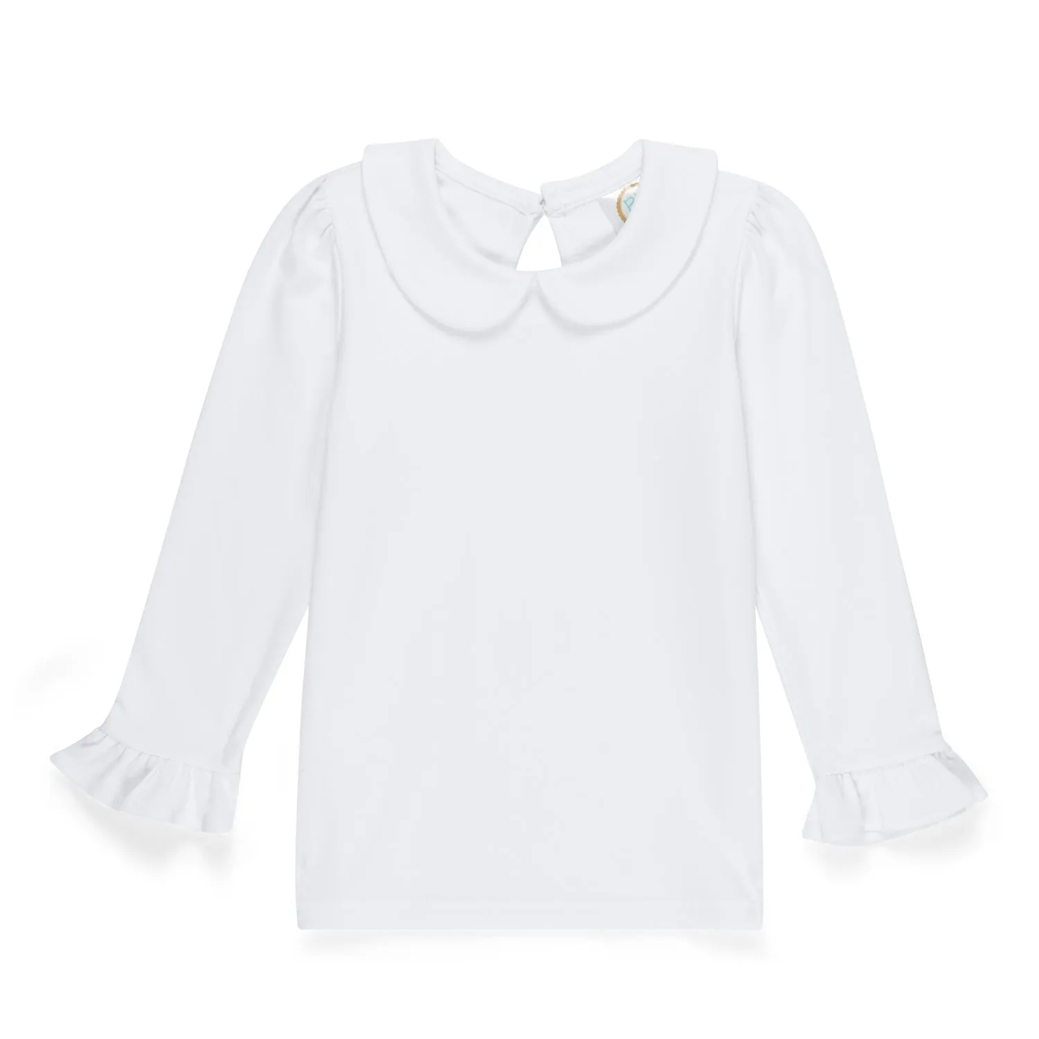 Peter Pan Collar Ruffle Sleeve