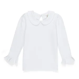 Peter Pan Collar Ruffle Sleeve