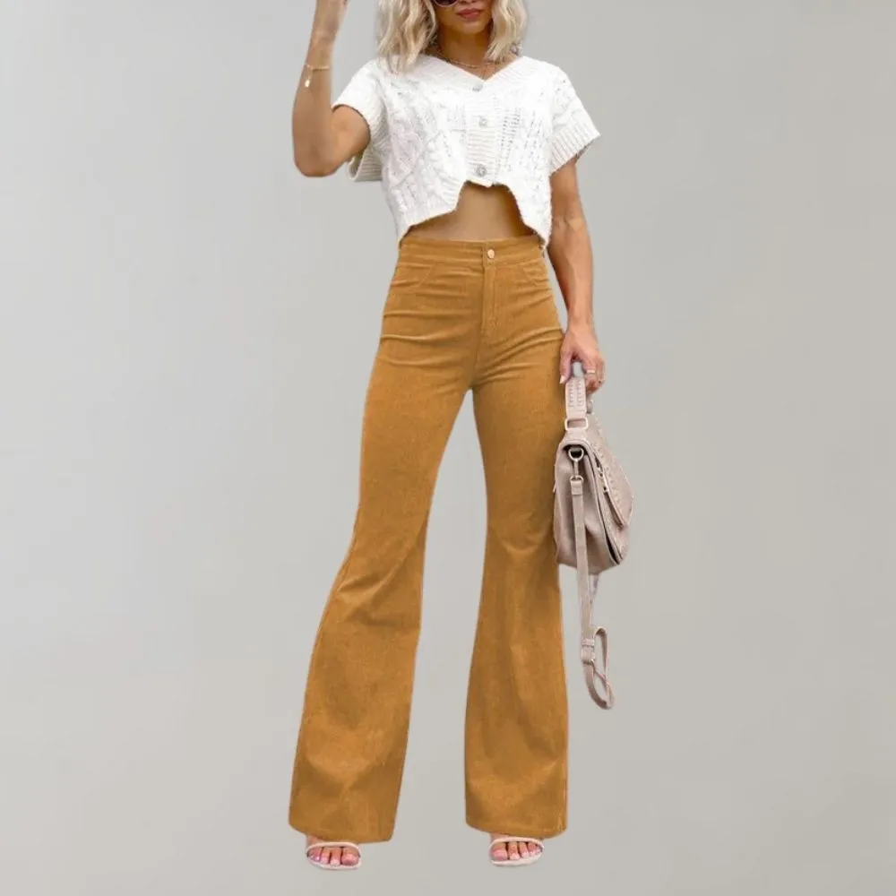 Pien | Flared Corduroy Pants