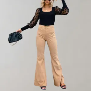 Pien | Flared Corduroy Pants