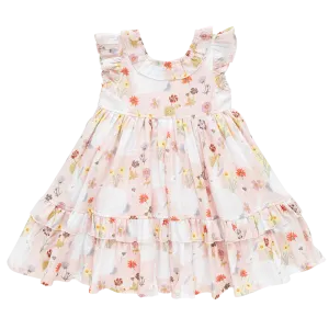 Pink Chicken Girls Judith Dress - Rabbit Garden