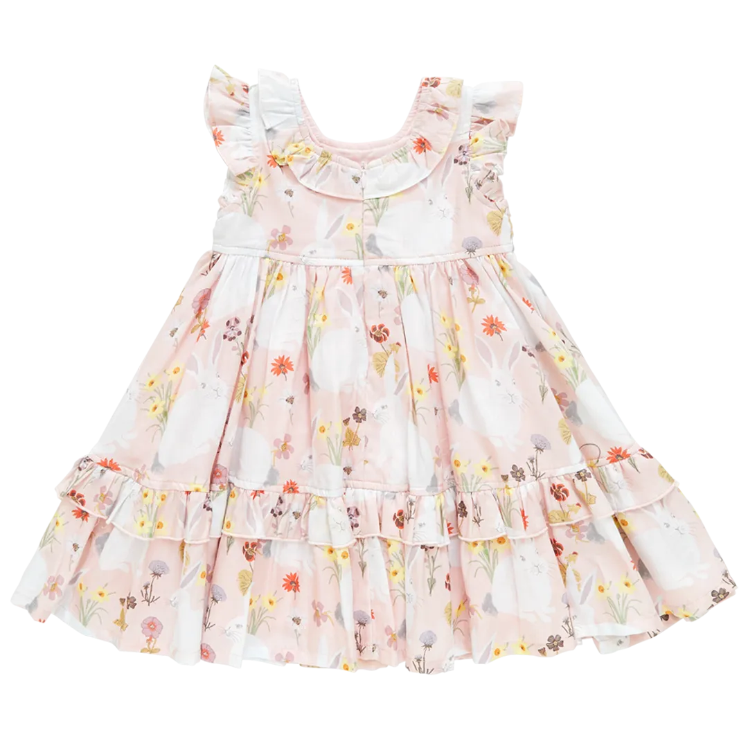 Pink Chicken Girls Judith Dress - Rabbit Garden