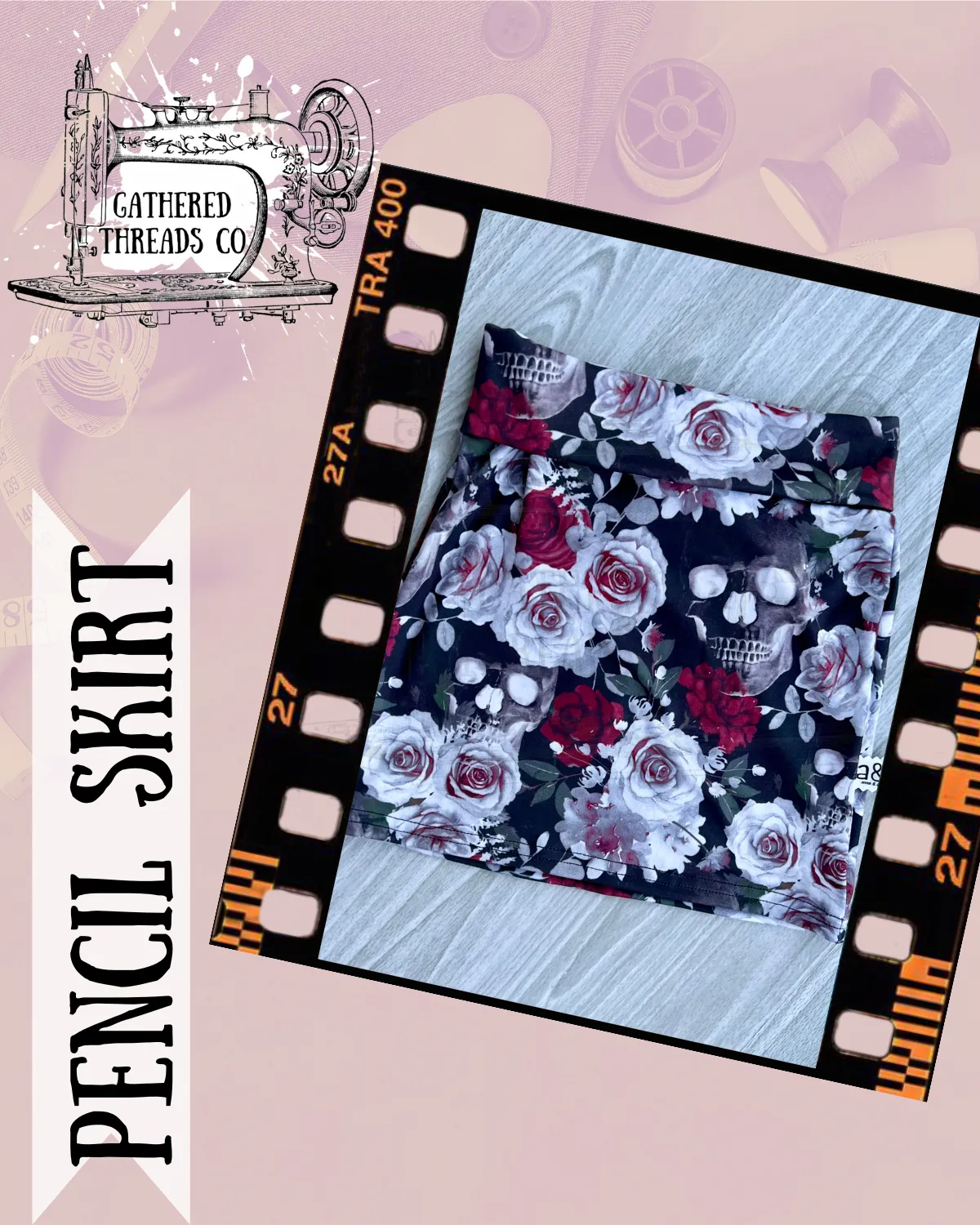 Pink Frosted Animals Skirts