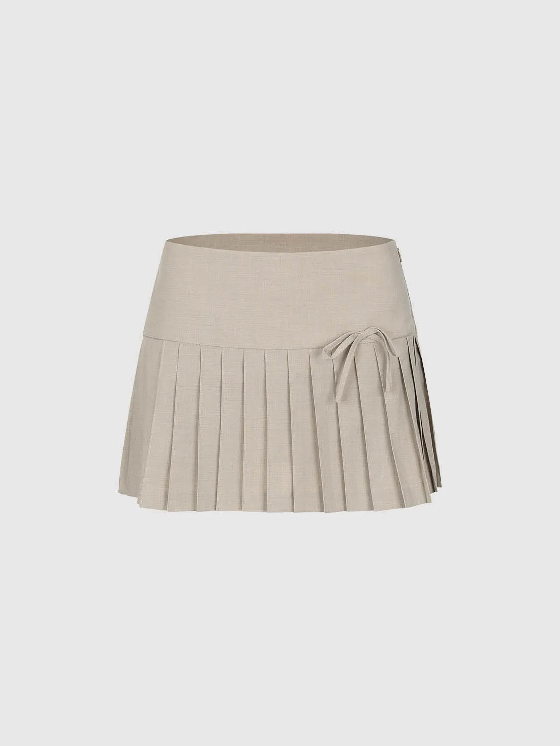 Pleated A-Line Skirts