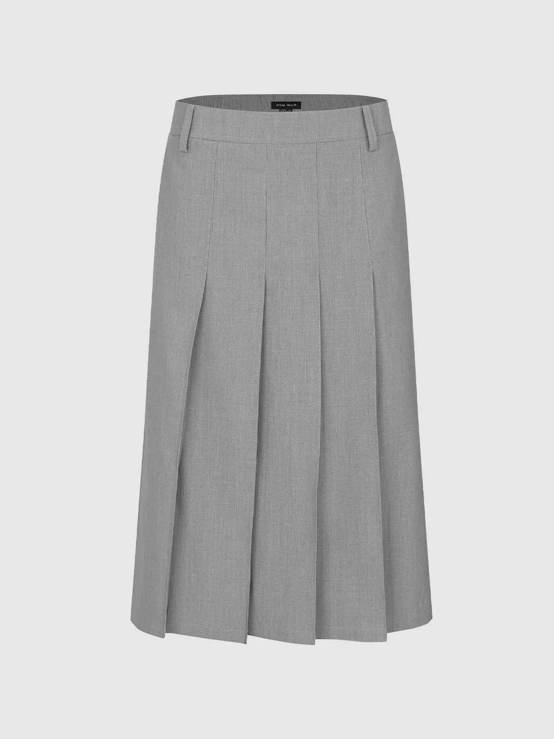Pleated A-Line Skirts