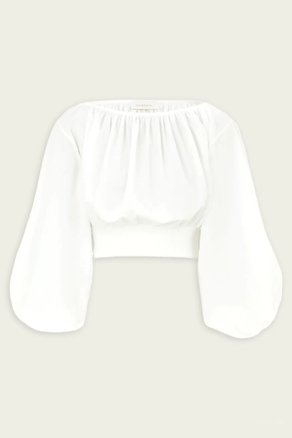 Poplin Bodice in Ivory