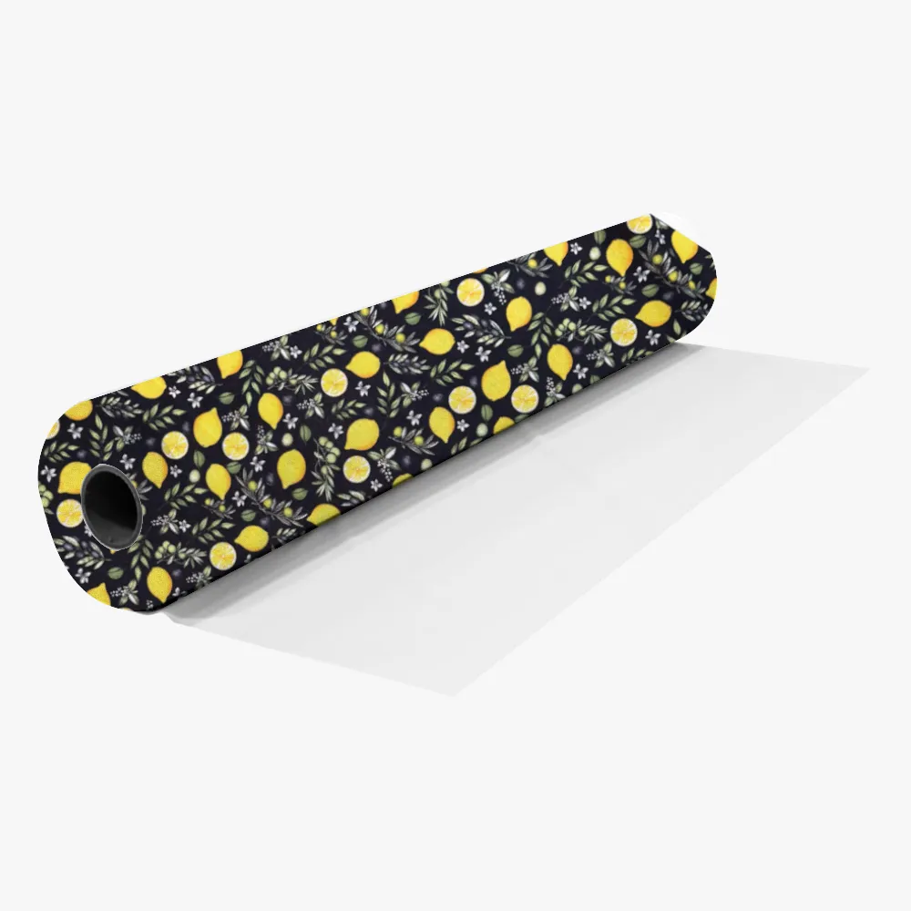 Printed Mini Matt Lemon & Olive Black