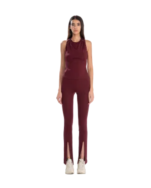 Punto Milano Flare Pants Ruby