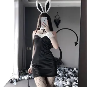 "CUTE PLUSH BUNNY GIRL" DRESS SUIT N042603