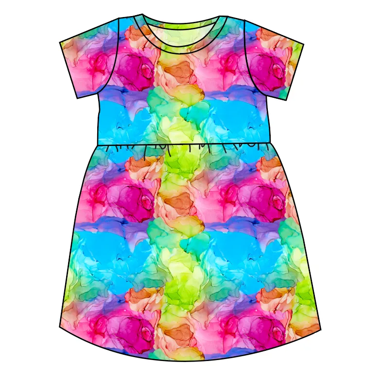 Rainbow Splash Play Dress