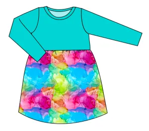 Rainbow Splash Play Dress
