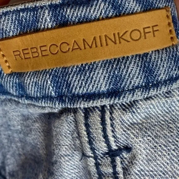 Rebecca Minkoff • Denim Embroidered Rufus Skirt