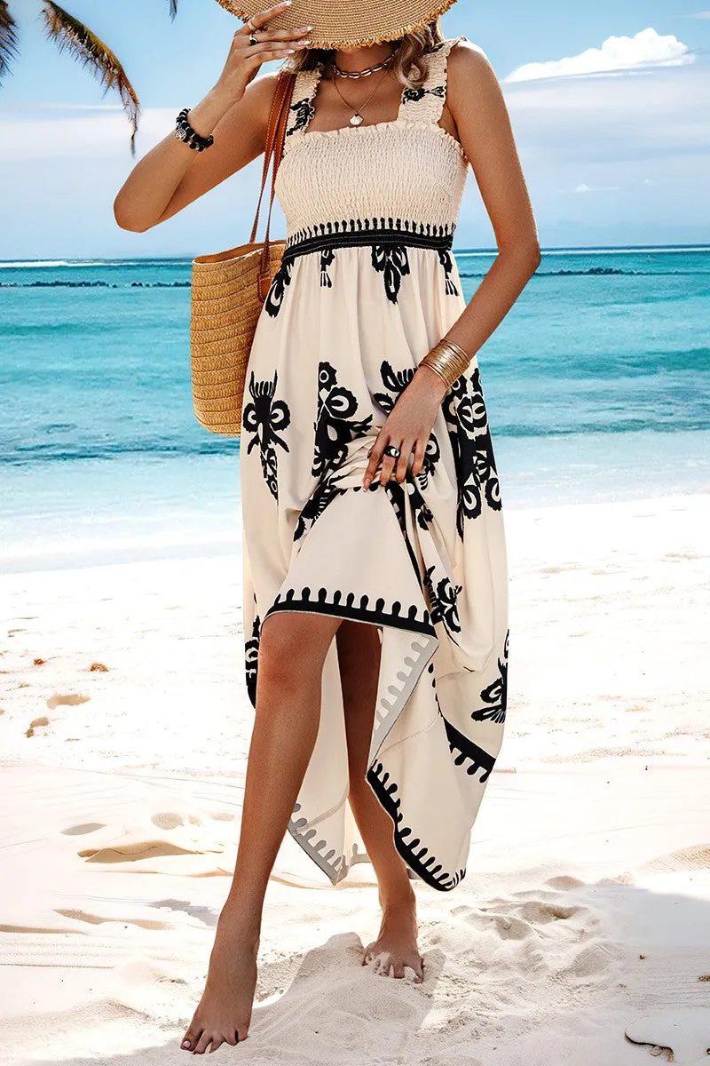 Regal II Square Neck Maxi Dress