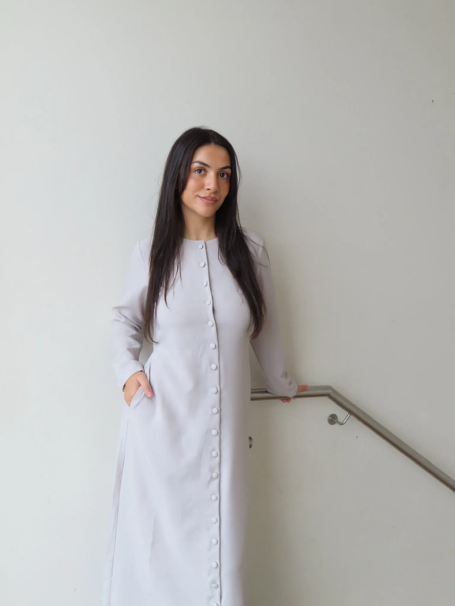 Rosabel Buttoned Dress