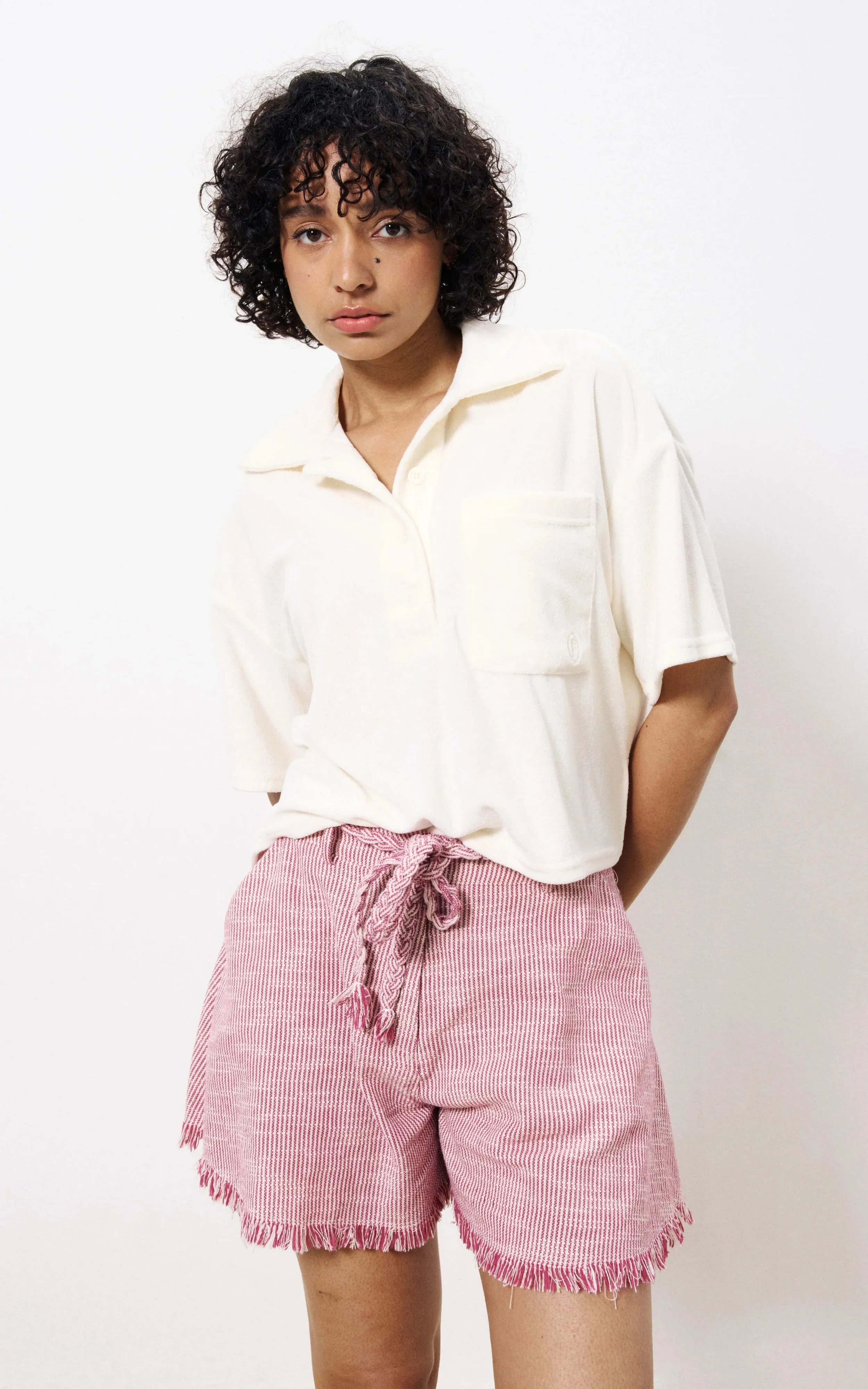 Safina Cream Top