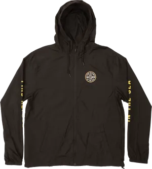 Salty Crew Twin Fin Windbreaker - Black
