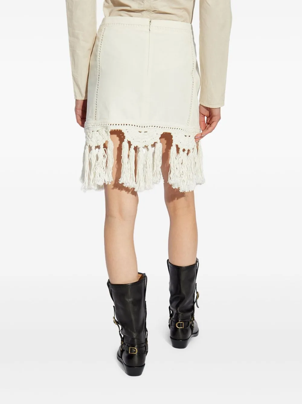 Sandra cotton mini skirt