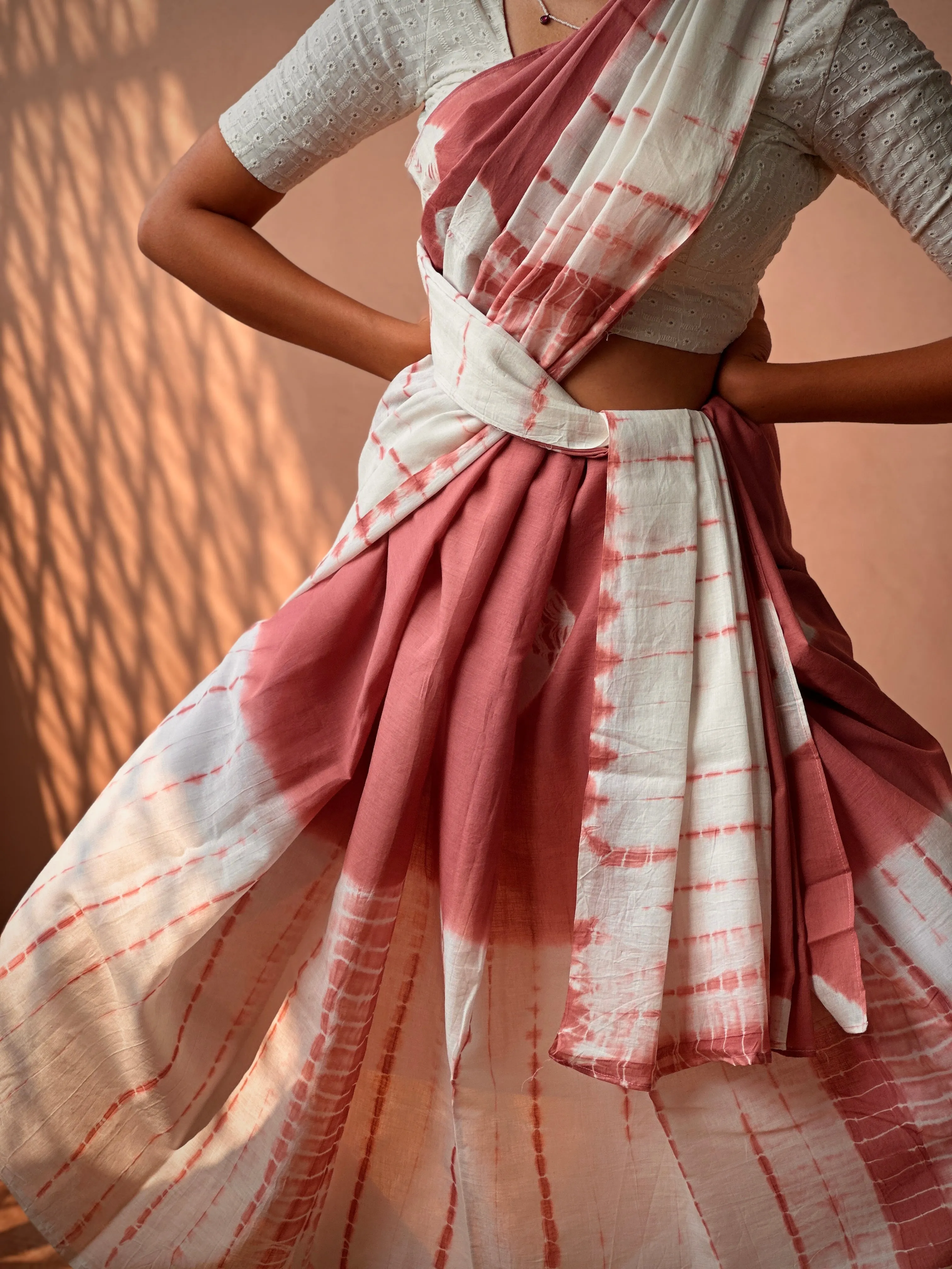 Sandy Symphony | Printed Practice Saree