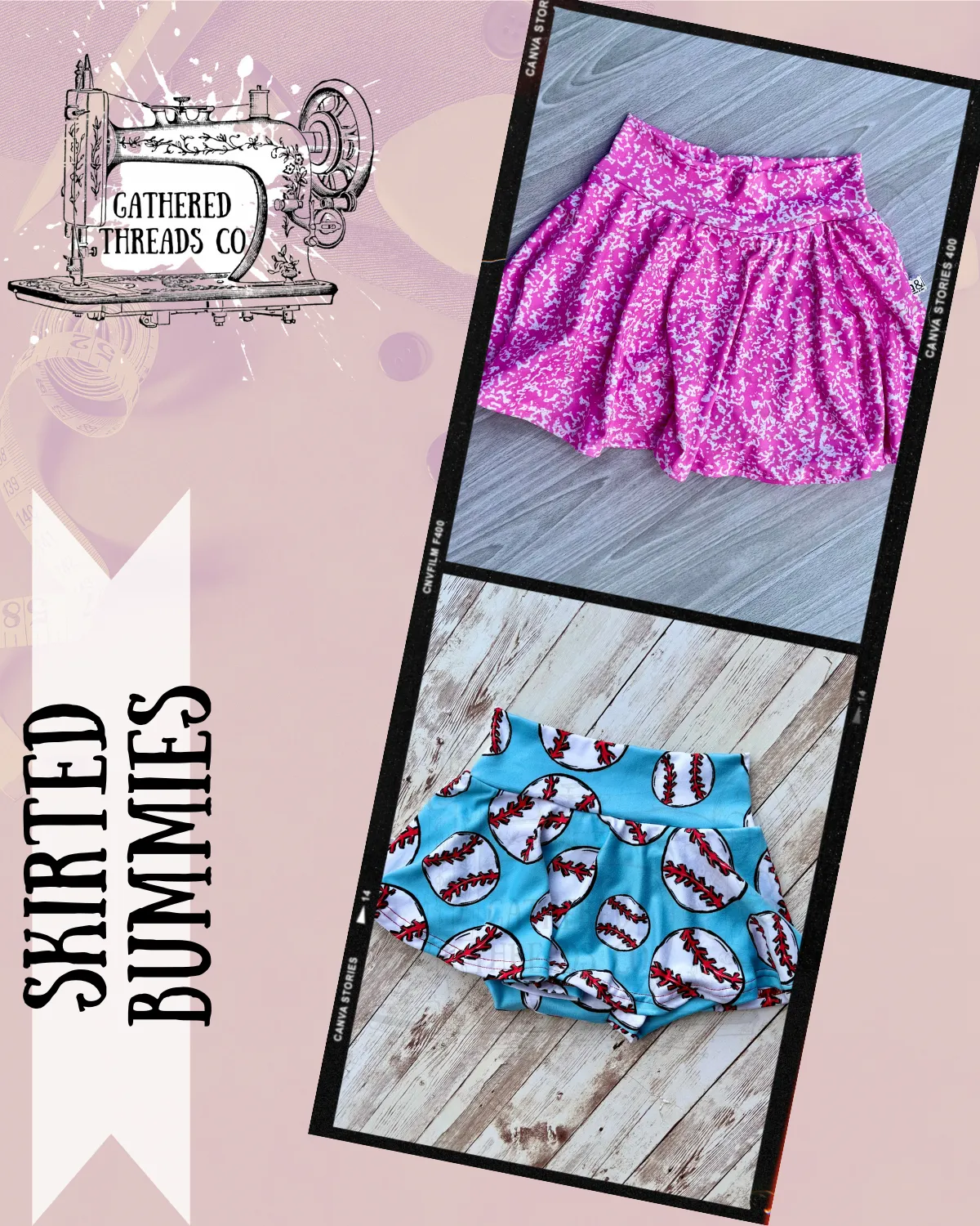 Shamrock Checkers Skirts