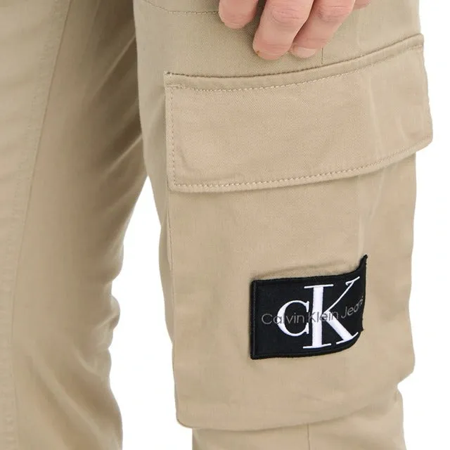 Skinny Washed Cargo in Plaza Taupe