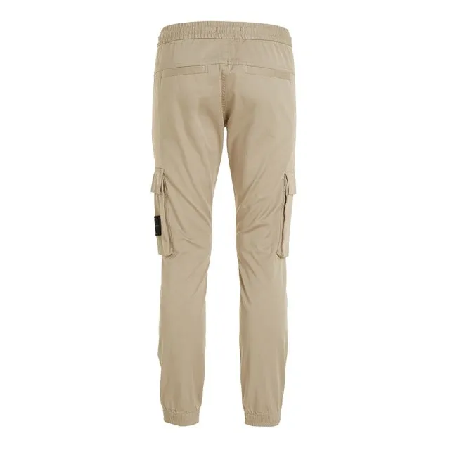 Skinny Washed Cargo in Plaza Taupe