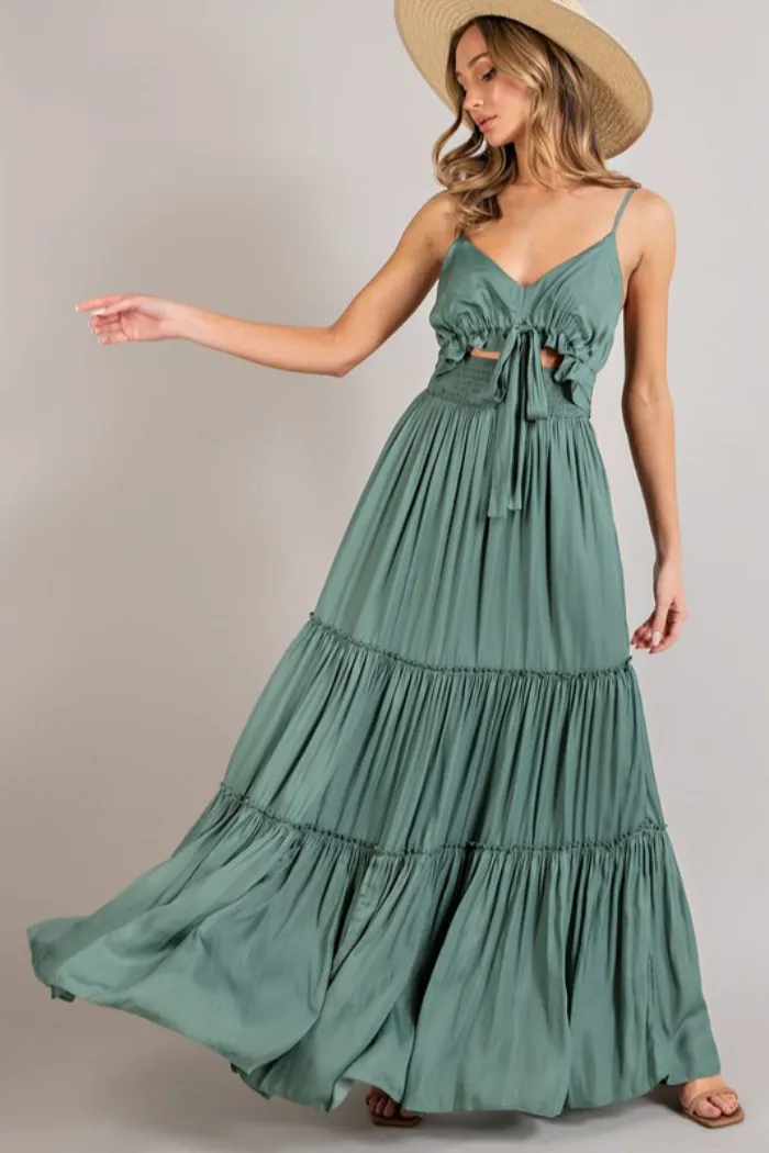 Smocked Maxi Dress