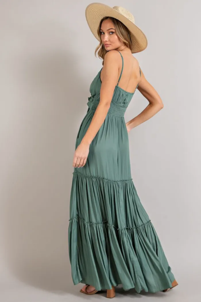 Smocked Maxi Dress