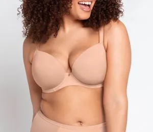 Smoothie T-Shirt Plunge Bra Latte
